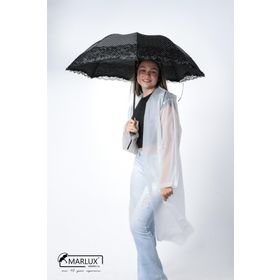Marlux M21MAR362R002 Siyah Çantalı Ve Dantelli Kadın Şemsiye