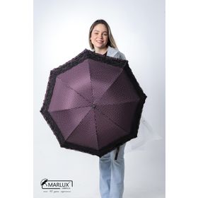 Marlux M21MAR362R003 Mor Çantalı Ve Dantelli Kadın Şemsiye