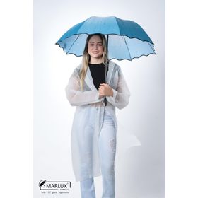Marlux M21MAR401R001 Mavi Yağmur Damlası Kadın Şemsiye