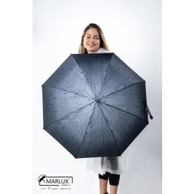 Marlux M21MAR709R004 Gri Su Damlası Tam Otomatik Kadın Şemsiye