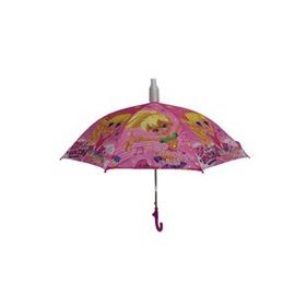 Marlux M21MARC60R001 Bardaklı Korumalı Kız Çocuk Pembe Baskılı Şemsiye