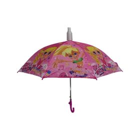 Marlux M21MARC60R001 Bardaklı Korumalı Kız Çocuk Pembe Baskılı Şemsiye