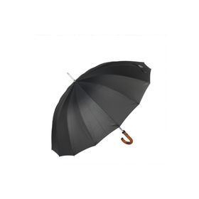 Marlux M21MARMPR1025R002 Siyah Ekose Ahşap Saplı 16 Çelik Telli Premium Lüks Erkek Baston Şemsiye