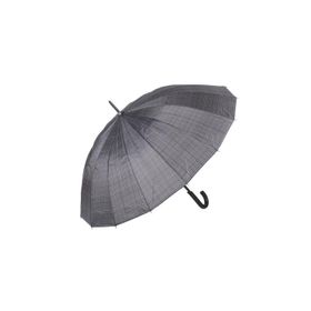 Marlux M21MARRST02R001 Rst Siyah Ekose Fiber 16 Telli Erkek Baston Şemsiye