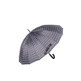 Marlux M21MARRST02R002 Rst Gri Kare Ekose Fiber 16 Telli Erkek Baston Şemsiye
