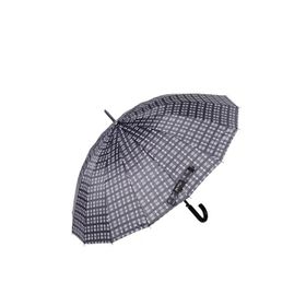 Marlux M21MARRST02R002 Rst Gri Kare Ekose Fiber 16 Telli Erkek Baston Şemsiye