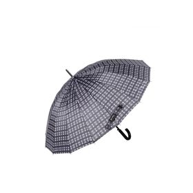 Marlux M21MARRST02R002 Rst Gri Kare Ekose Fiber 16 Telli Erkek Baston Şemsiye