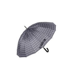 Marlux M21MARRST02R002 Rst Gri Kare Ekose Fiber 16 Telli Erkek Baston Şemsiye