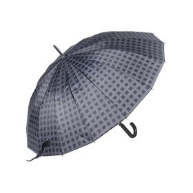 Marlux M21MARRST02R004 Rst Koyu Lacivert Kareli Ekose Fiber 16 Telli Erkek Baston Şemsiye