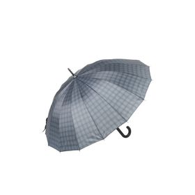 Marlux M21MARRST02R006 Rst Açık Lacivert Ekose Fiber 16 Telli Erkek Baston Şemsiye