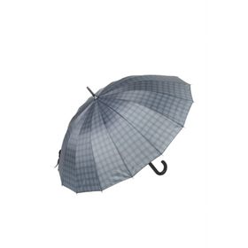 Marlux M21MARRST02R006 Rst Açık Lacivert Ekose Fiber 16 Telli Erkek Baston Şemsiye