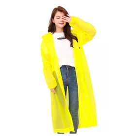 Marlux M21MRC881R01 Sarı Kapüşonlu Çıtçıtlı Eva Yağmurluk