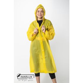 Marlux M21MRC881R01 Sarı Kapüşonlu Çıtçıtlı Eva Yağmurluk