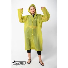 Marlux M21MRC881R06 Haki Kapüşonlu Çıtçıtlı Eva Yağmurluk
