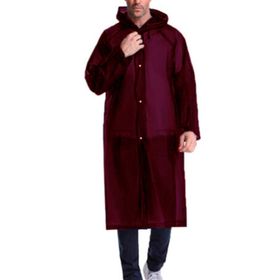 Marlux M21MRC881R07 Bordo Kapüşonlu Çıtçıtlı Eva Yağmurluk
