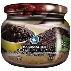 Marmara Birlik 175 gr Baharatlı Siyah Zeytin Ezmesi