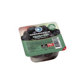 Marmara Birlik 20 gr Kahvaltılık Salamura Piknik Siyah Zeytin (96 adet)