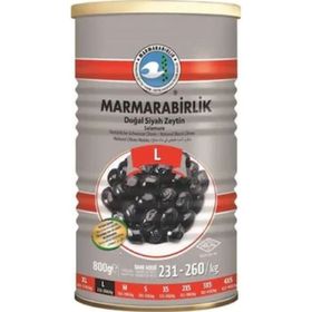 Marmara Birlik 800 gr Salamura L Siyah Zeytin