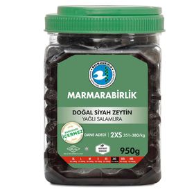 Marmara Birlik 950 gr 2Xs Salamura Siyah Zeytin