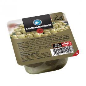 Marmara Birlik Kahvaltılık Piknik 20 gr Yeşil Zeytin (80 adet)