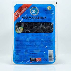 Marmara Birlik Vakum 200 gr 321-350 Kalibre XS Siyah Zeytin