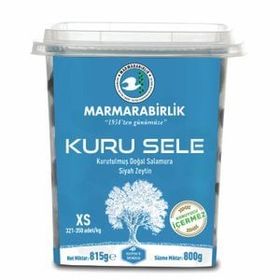 Marmara Birlik XS 800 gr Kuru Sele Siyah Zeytin