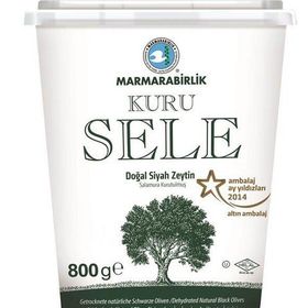 Marmara Birlik Yağlı Sele Zeytin 800 gr 321-350 Ad/Kg