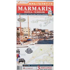 MARMARIS / DATÇA HARITA, PLAN VE REHBERI - KOLLEKTIF