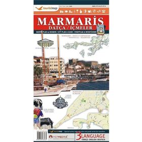 MARMARIS / DATÇA HARITA, PLAN VE REHBERI - KOLLEKTIF
