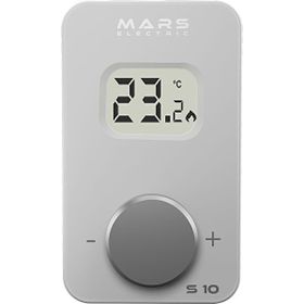 Mars S10 Beyaz Kablosuz Dijital Oda Termostatı