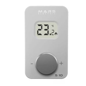 Mars S10 Beyaz Kablosuz Dijital Oda Termostatı