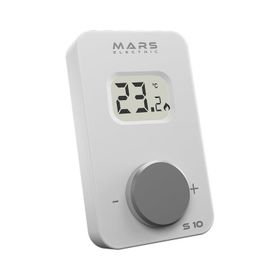 Mars S10 Beyaz Kablosuz Dijital Oda Termostatı