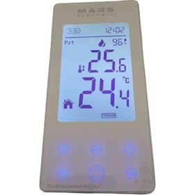 Mars S45 Beyaz Kablosuz ve Wifi Oda Termostatı