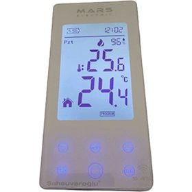 Mars S45 Beyaz Kablosuz ve Wifi Oda Termostatı