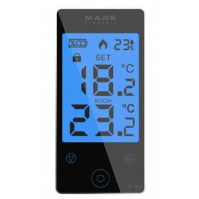 Mars S45 Wifi Siyah Kablosuz Oda Termostatı