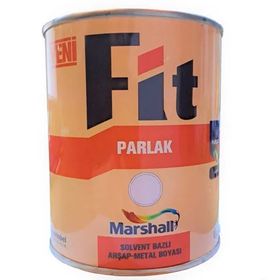 Marshall 0.75 L Beyaz Parlak Fit Ahşap Metal Sentetik Yağlı Boya