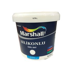 Marshall 0.75 lt Botanik Bahçesi Silikonlu Özel Mat Silinebilir İç Cephe Duvar Boyası