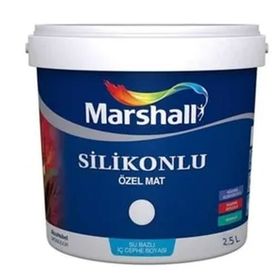 Marshall 00464 Silikonlu Özel Mat 2,5 lt 3 kg Iç Cephe Boyaları