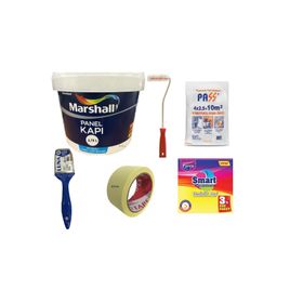 Marshall 1 lt Şifon Su Bazlı Panel Kapı Boyası