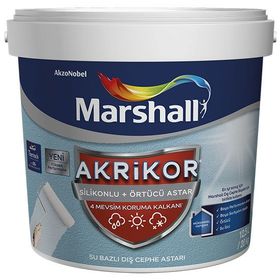 Marshall 10 kg Akrikor Silikonlu Örtücü Dış Cephe Astarı