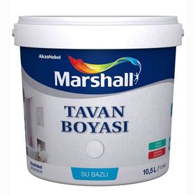 Marshall 10 kg Beyaz Su Bazlı Tavan Boyası