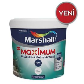 Marshall 2.5 lt Maximum Silikonlu Mat İç Cephe Boyası