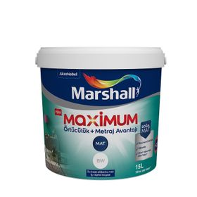 Marshall 2.5 lt Maximum Silikonlu Mat İç Cephe Boyası