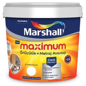Marshall 2.5 lt Maximum Silikonlu Mat İç Cephe Boyası