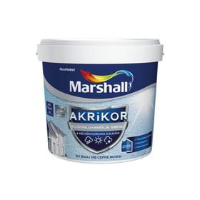 Marshall 20 kg Akrikor Silikonlu+Akrilik Grenli Dış Cephe Boyası