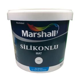 Marshall 2201 15 lt Fildişi Silikonlu Mat İç Cephe Boyası