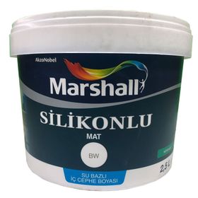 Marshall 2206 2.5 lt Kum Beji Silikonlu Mat İç Cephe Boyası