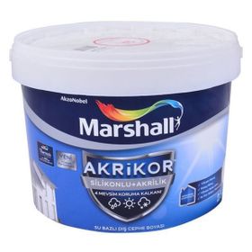 Marshall 2,5 lt Akrikor Silikonlu Akrilik Bc Baz Dış Cephe Boyası