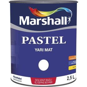 Marshall 2,5 lt Kiremit Taşı Pastel Yarı Mat İç Cephe Duvar Boyası