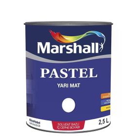 Marshall 2,5 lt Martı Pastel Yarı Mat İç Cephe Duvar Boyası
